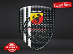 Fiat Abarth Pegatinas Logo Personalizadas Resistentes Edición Limitada